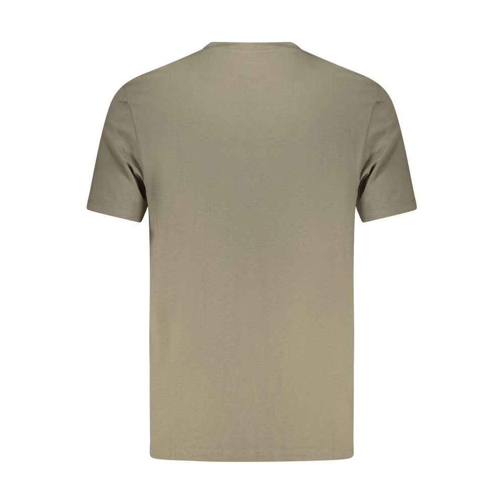 Guess Jeans Verde Cotton Men T-Shirt | Regal Royce