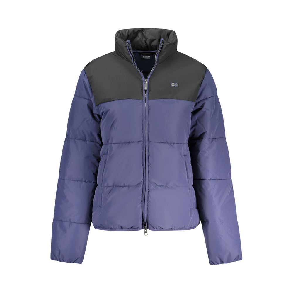 Norway 1963 Blu Polyester Women Jacket | Regal Royce