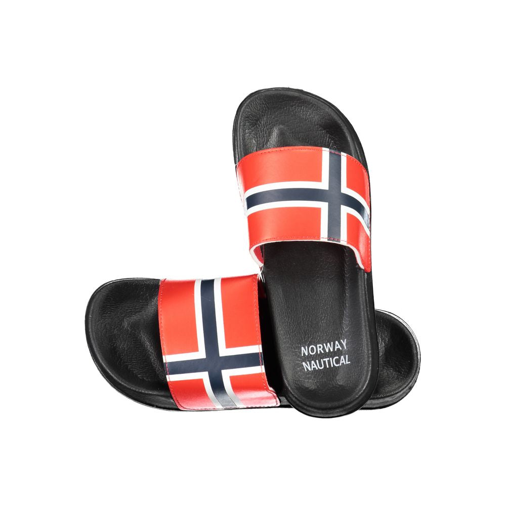 Norway 1963 Black Plastic Men's Slipper | Regal Royce