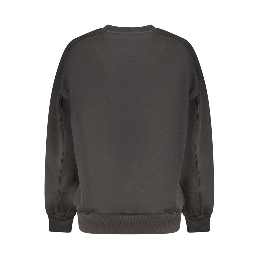 Guess Jeans Black Cotton Women Sweatshirt | Regal Royce