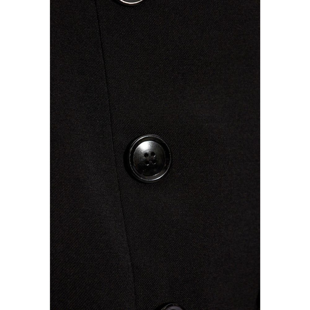 Alaïa Black Elastane Midi Skirt | Regal Royce