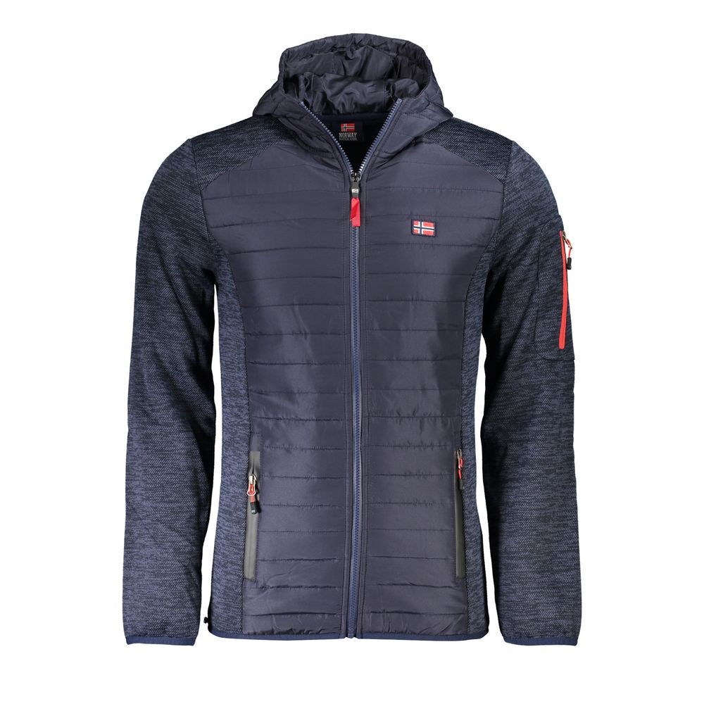 Norway 1963 Blu Polyester Men's Jacket | Regal Royce