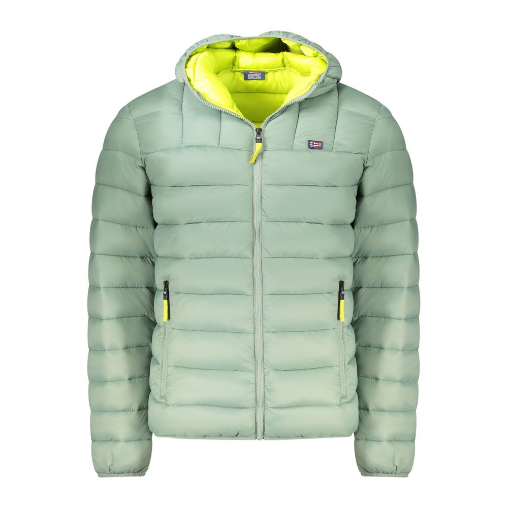 Norway 1963 Green Polyamide Men Jacket | Regal Royce