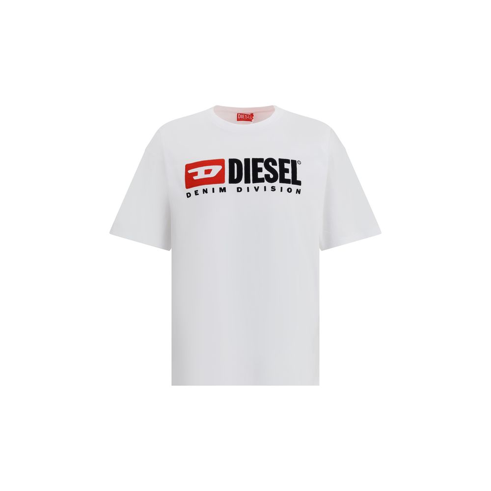 Diesel White Cotton T-Shirt | Regal Royce