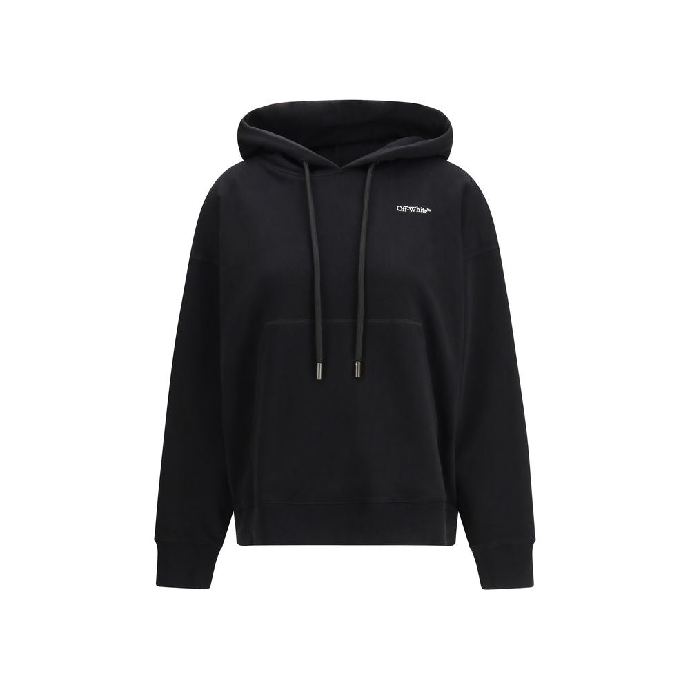 Off-White Black Cotton Sweatshirt | Regal Royce