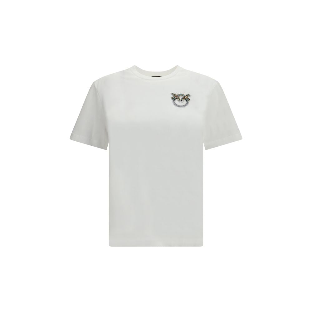 PINKO White Cotton T-Shirt | Regal Royce