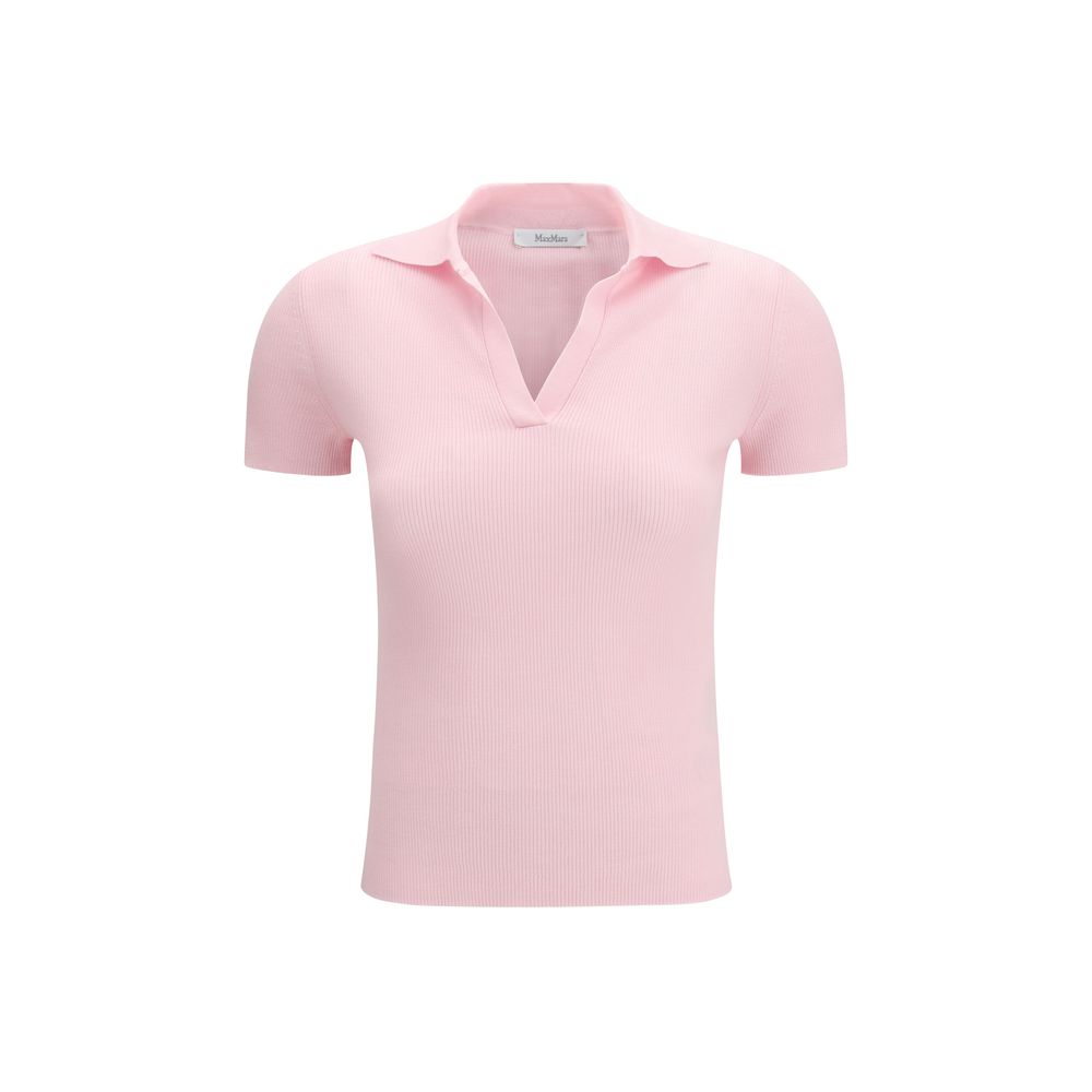 Max Mara Multicolor Fleece Wool Polo Shirt | Regal Royce