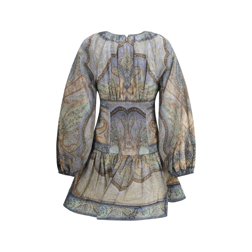 Zimmermann Multicolor Cotton Casual Dress | Regal Royce