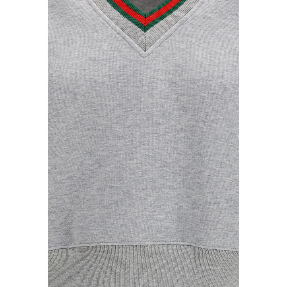 Gucci Gray Cotton Sweatshirt | Regal Royce