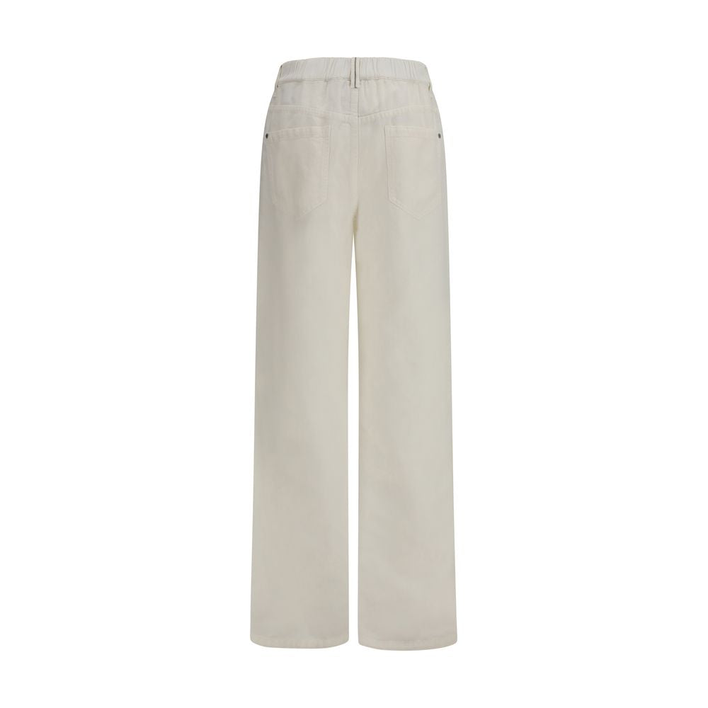Brunello Cucinelli White Cotton Jeans Denim | Regal Royce