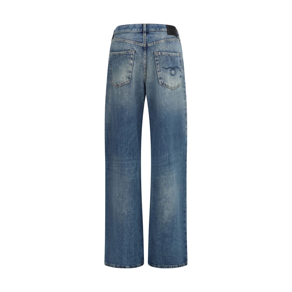 R13 Blue Cotton Jeans Denim | Regal Royce