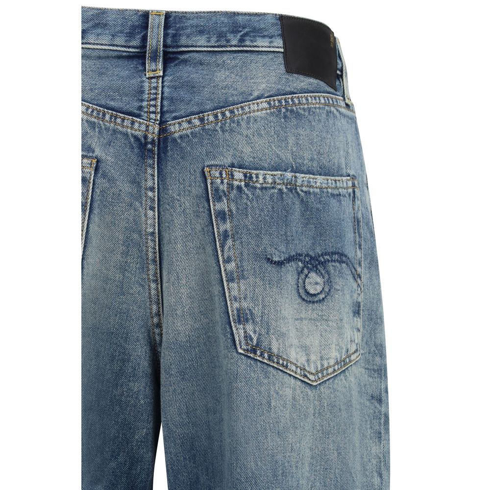 R13 Blue Cotton Jeans Denim | Regal Royce