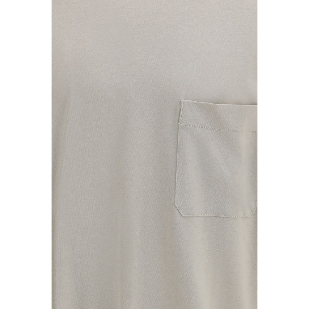 Lemaire Beige Cotton T-Shirt | Regal Royce