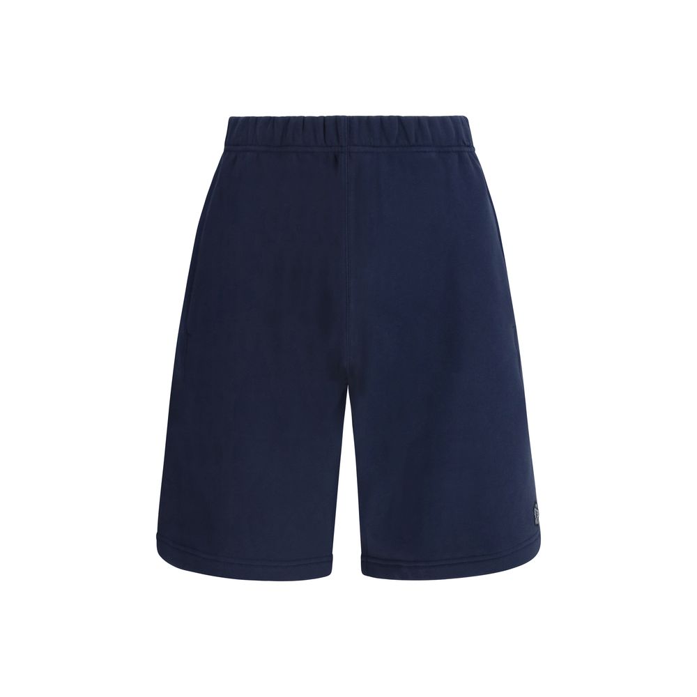 Kenzo Blue Cotton Bermuda Shorts | Regal Royce