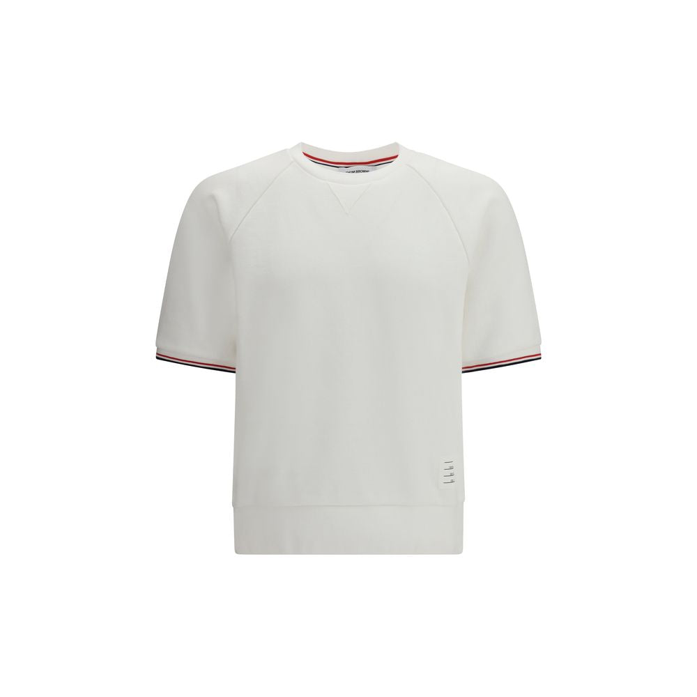 Thom Browne White Cotton Sweatshirt | Regal Royce