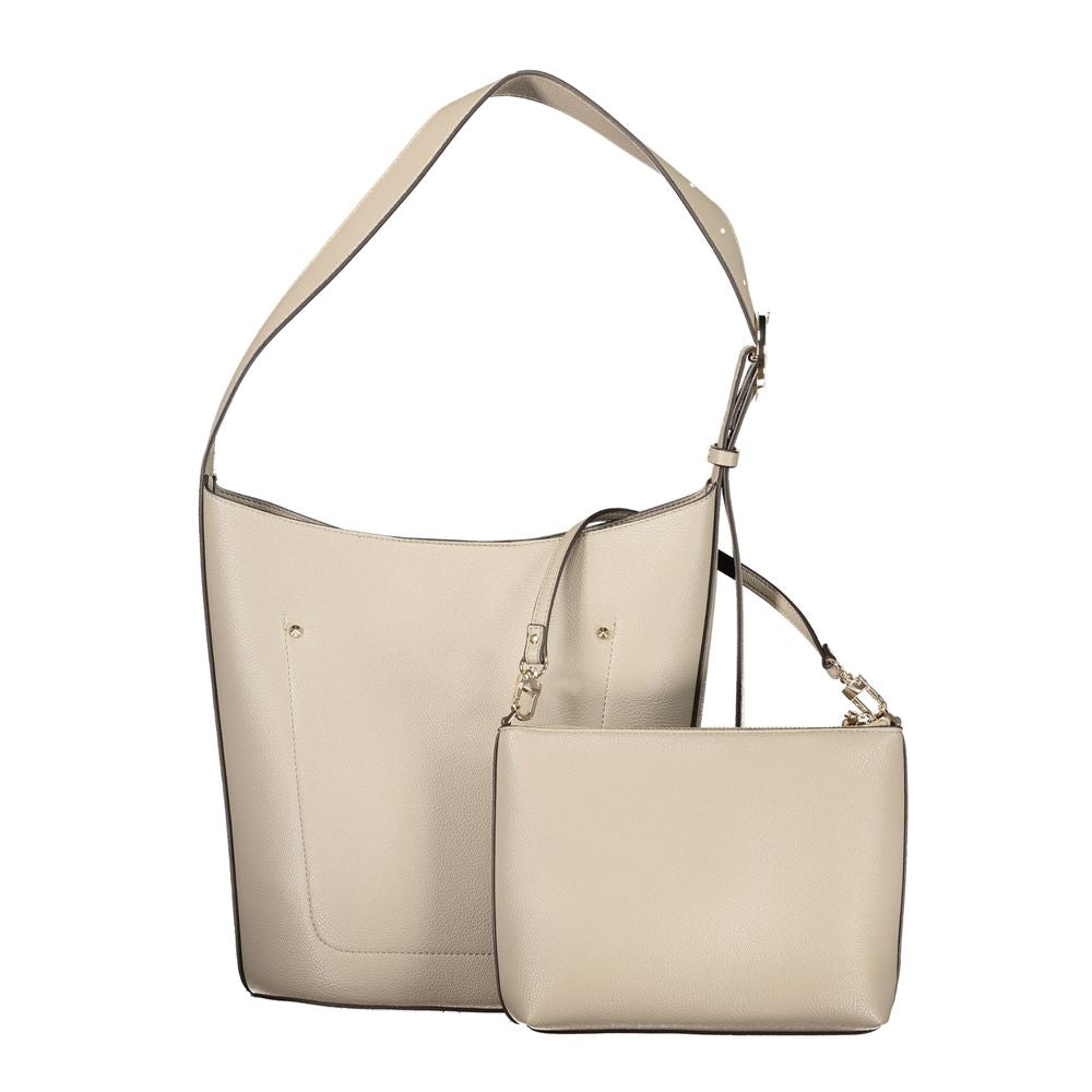 Guess Jeans Grigio Poliuretano Women Handbag | Regal Royce