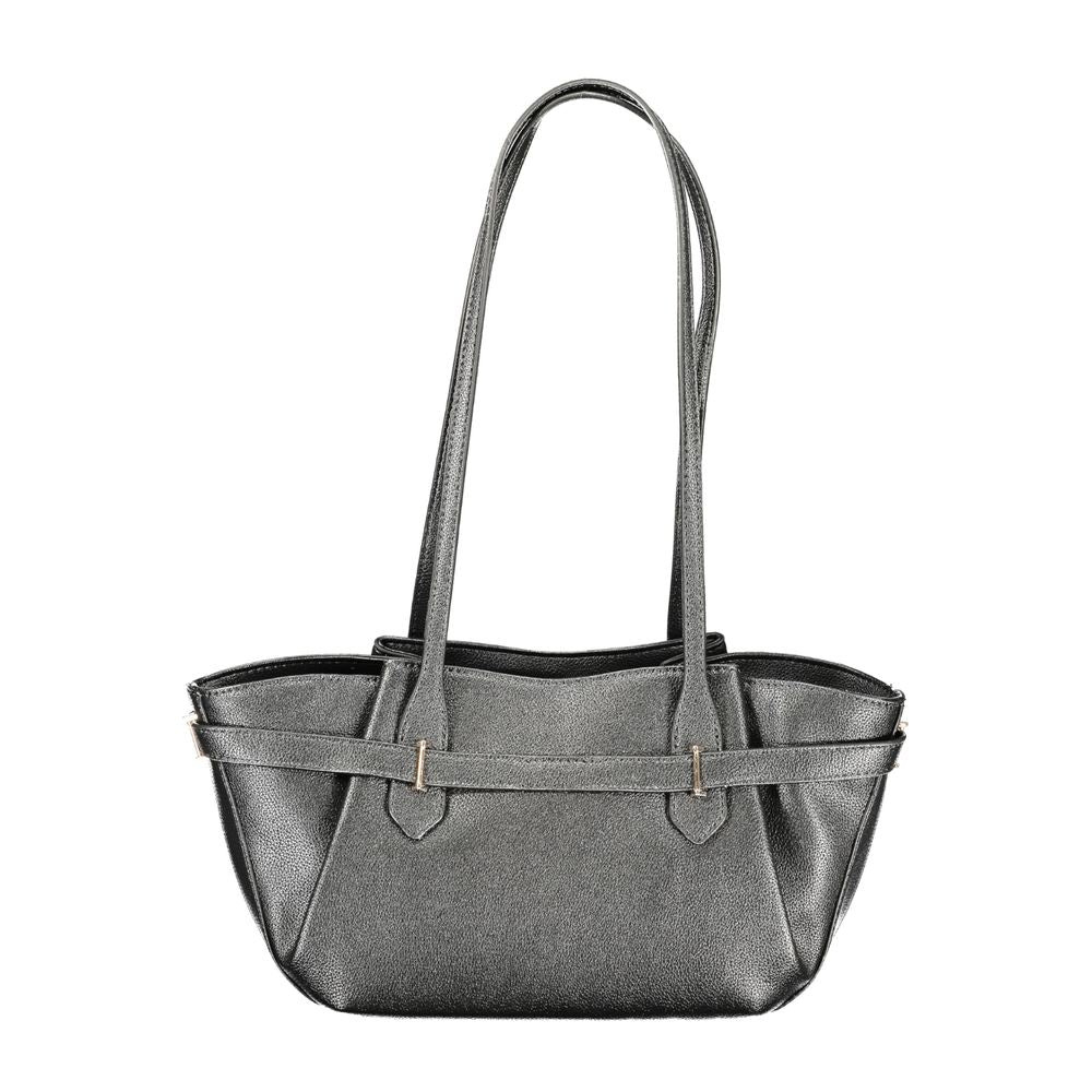 Guess Jeans Nero Polyurethane Women Handbag | Regal Royce