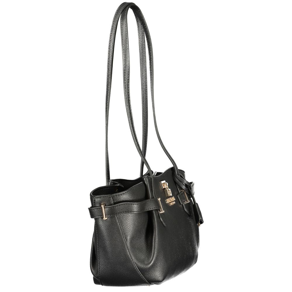 Guess Jeans Nero Polyurethane Women Handbag | Regal Royce