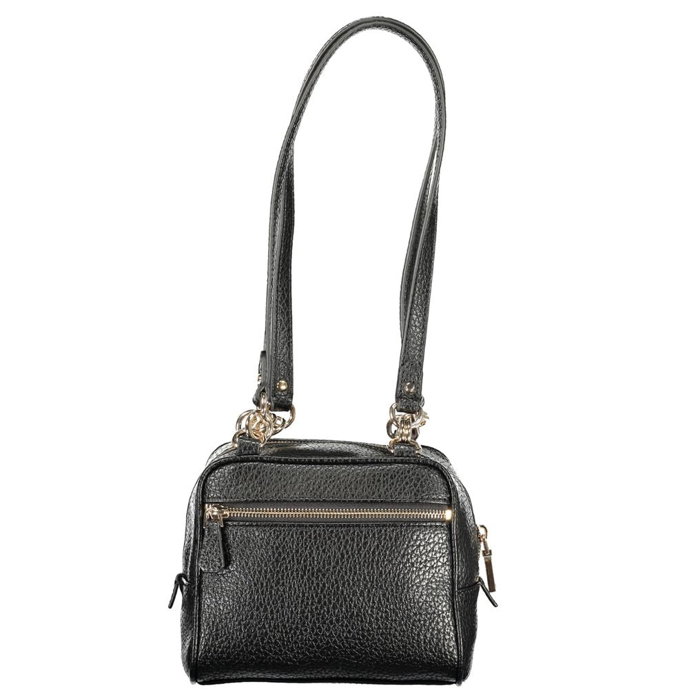 Guess Jeans Nero Polyurethane Women Handbag | Regal Royce