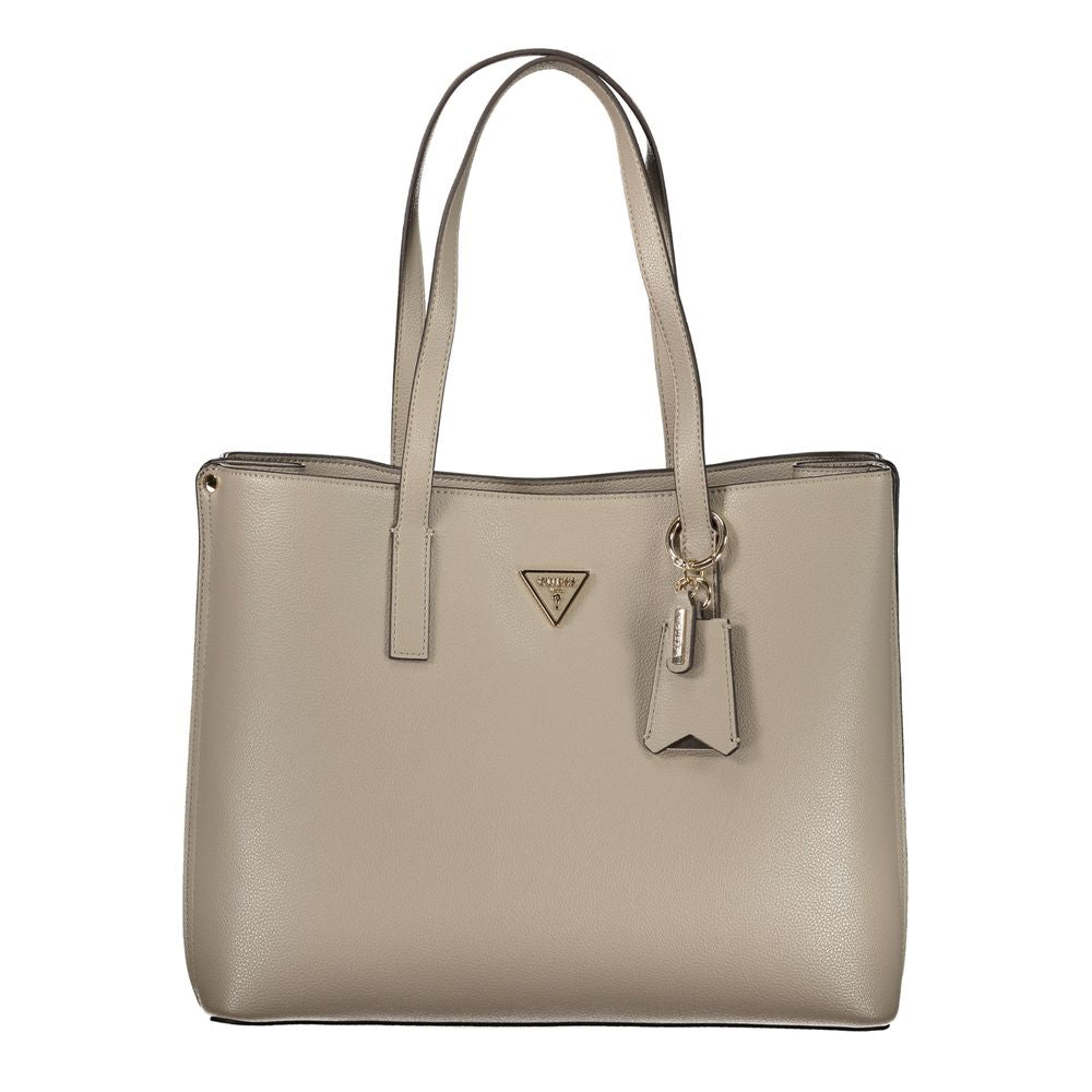 Guess Jeans Grigio Poliuretano Women's Handbag | Regal Royce