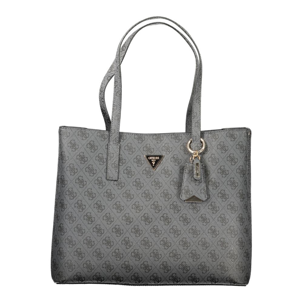Guess Jeans "Nero Poliuretano Women's Handbag" | Regal Royce