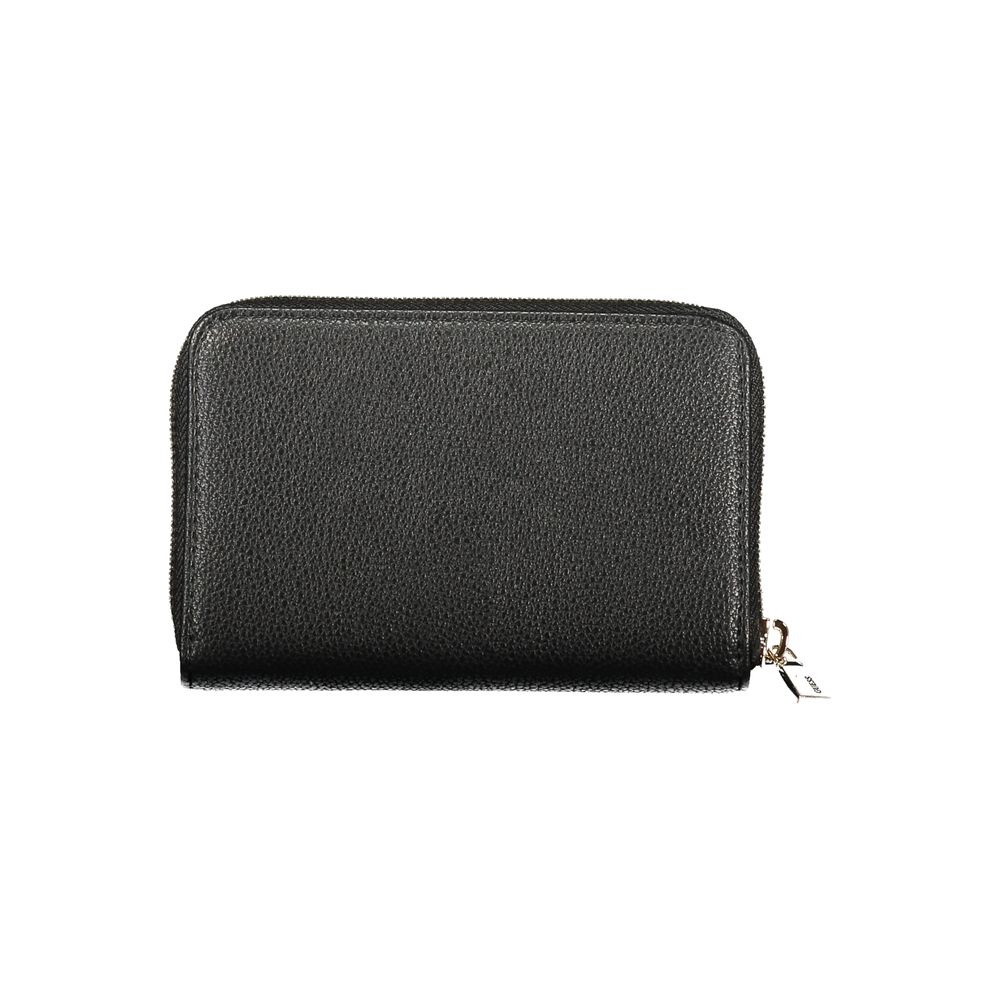 Guess Jeans Nero Poliuretano Women Wallet | Regal Royce