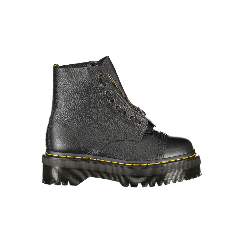 Dr. Martens Black Leather Unisex Ankle Boot | Regal Royce