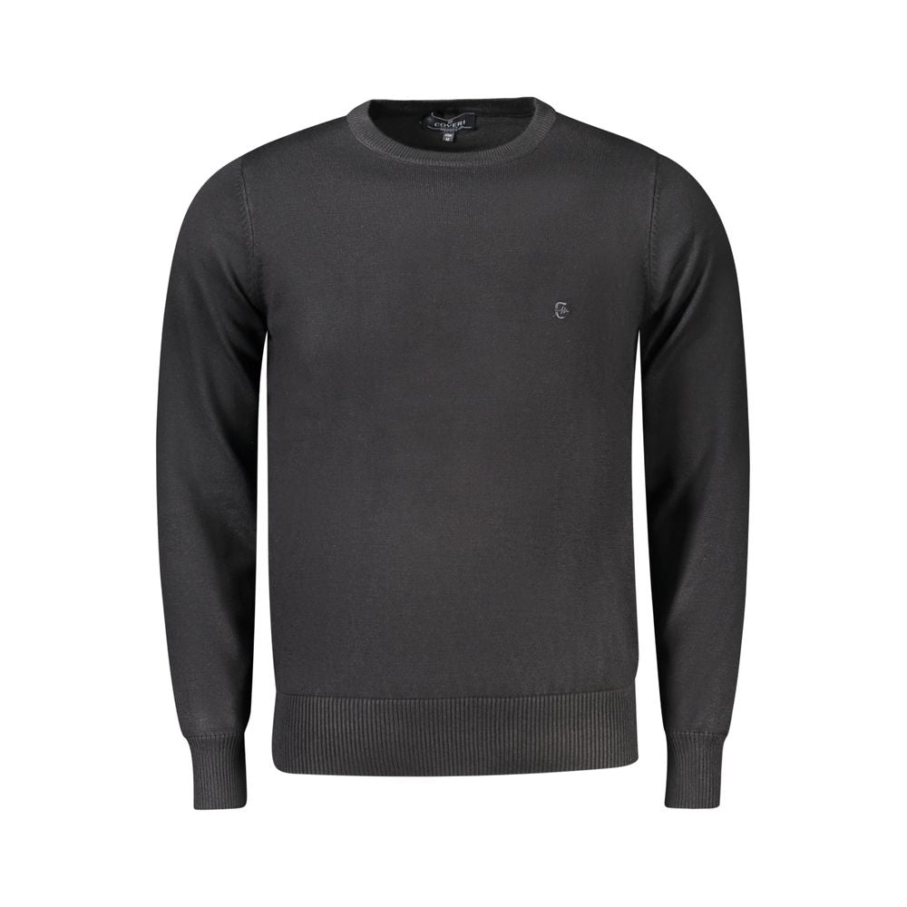 Coveri Moving Black Viscosa Mens Sweater | Regal Royce