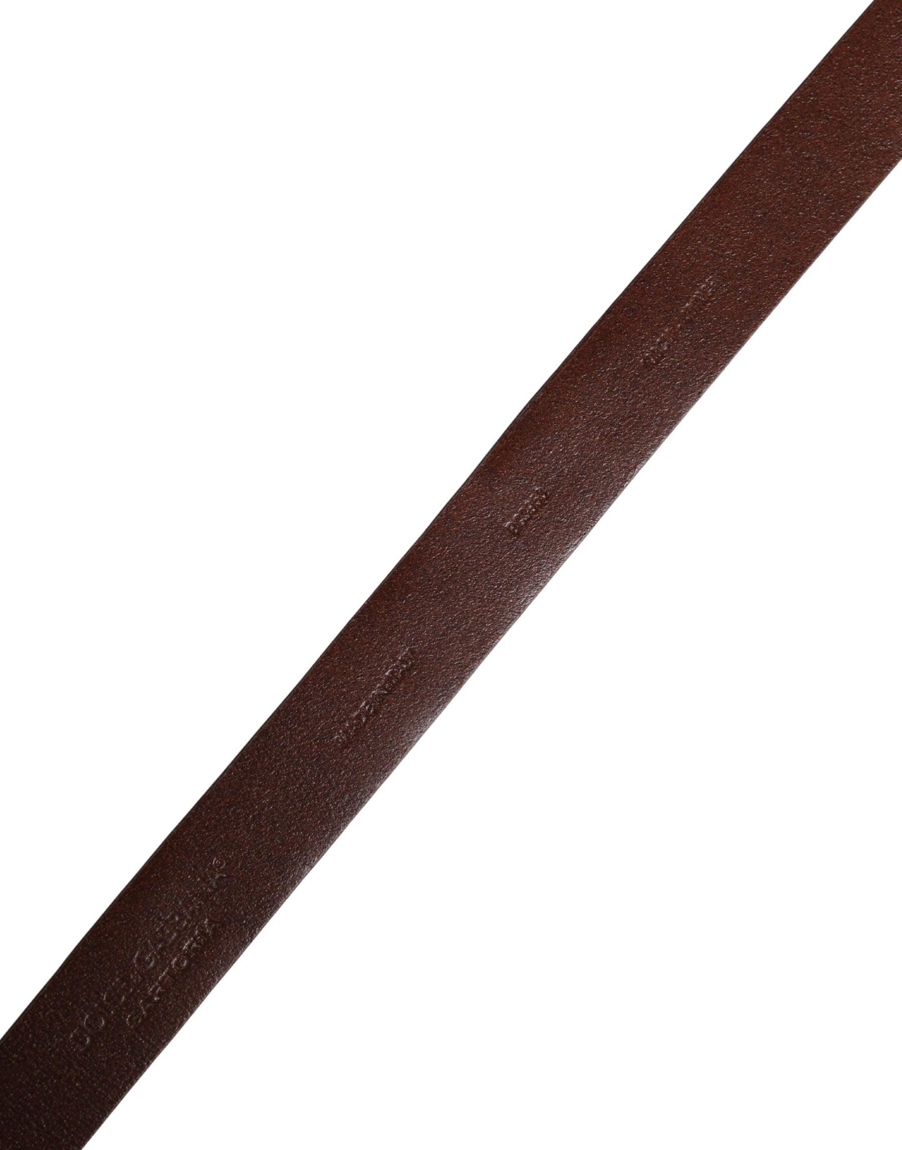 Dolce & Gabbana Men Red Exotic Leather Metal Buckle Belt | Regal Royce