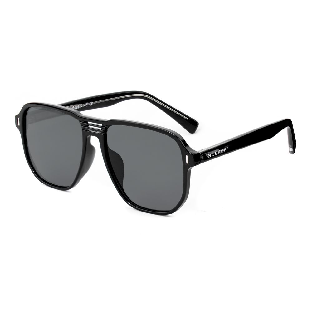 Bobroff Black Acetate Sunglasses | Regal Royce