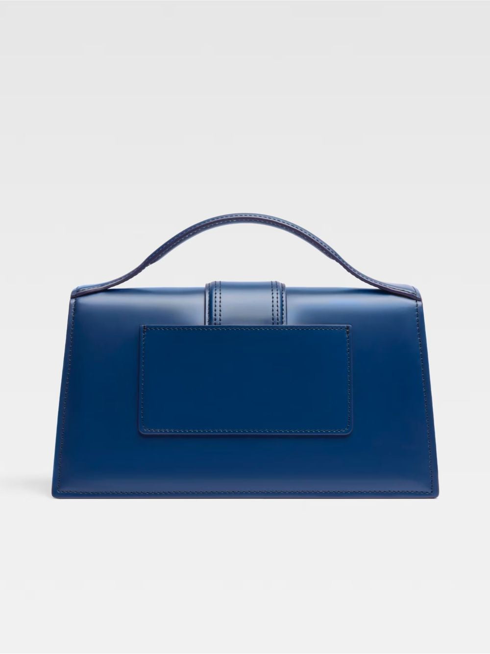 Jacquemus Dark NavyLeather Le Grand Bambino Handbag | Regal Royce