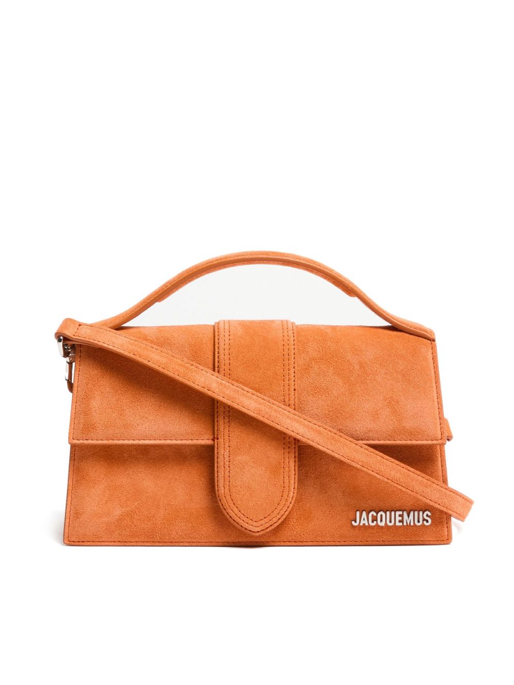 Jacquemus Terracotta Leather Le Grand Bambino Handbag | Regal Royce