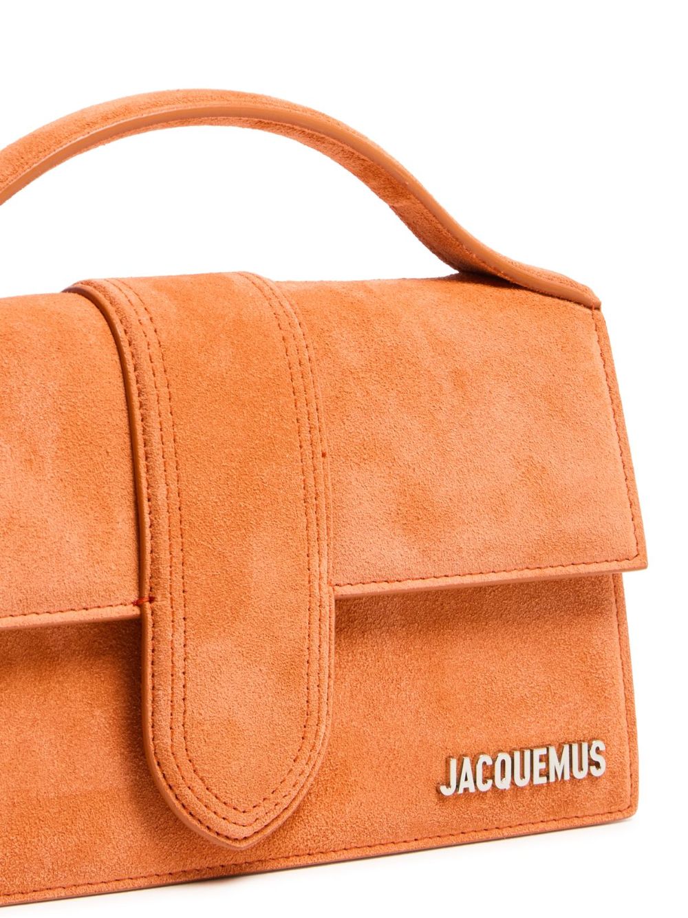 Jacquemus Terracotta Leather Le Grand Bambino Handbag | Regal Royce