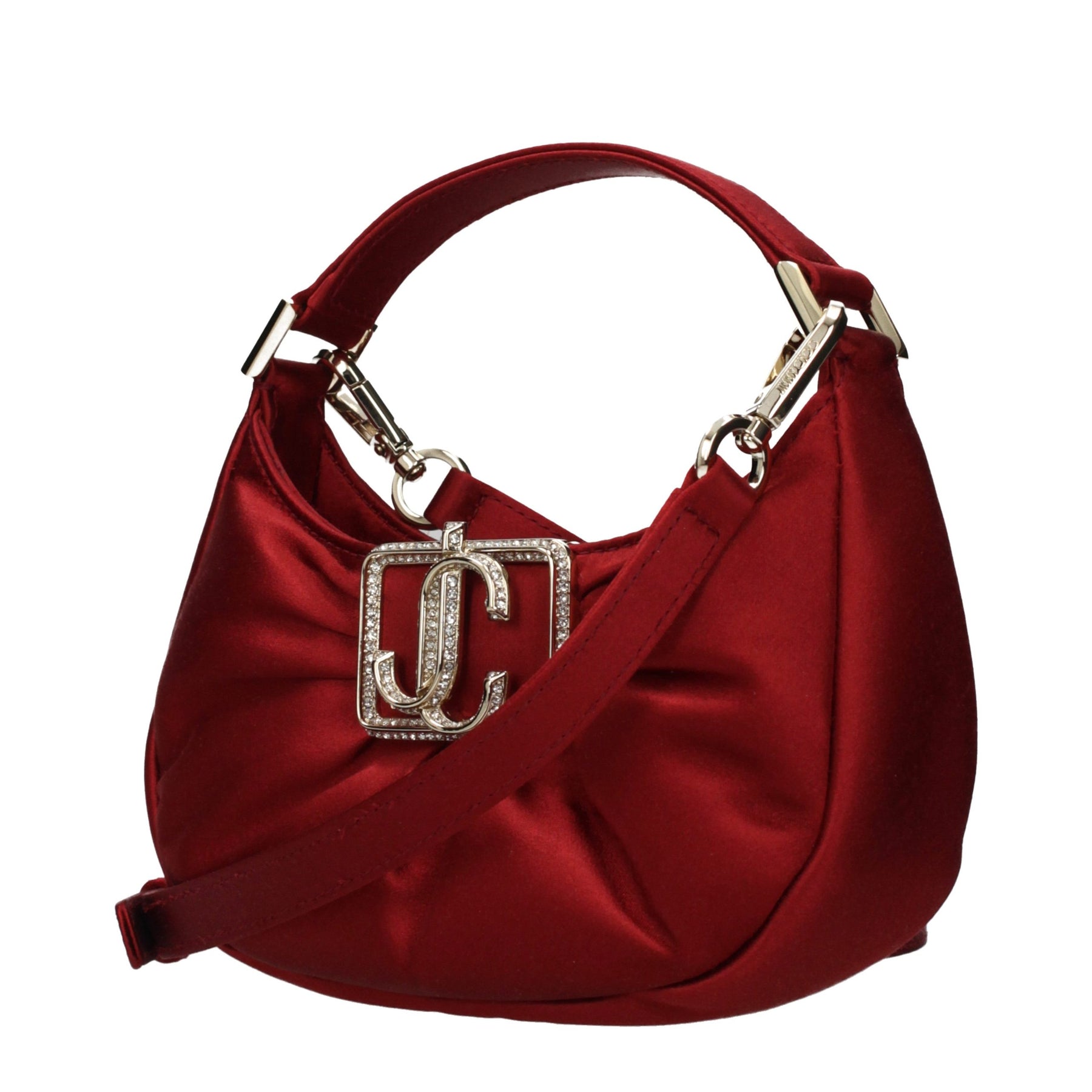 Jimmy Choo Red Satin Handbag | Regal Royce