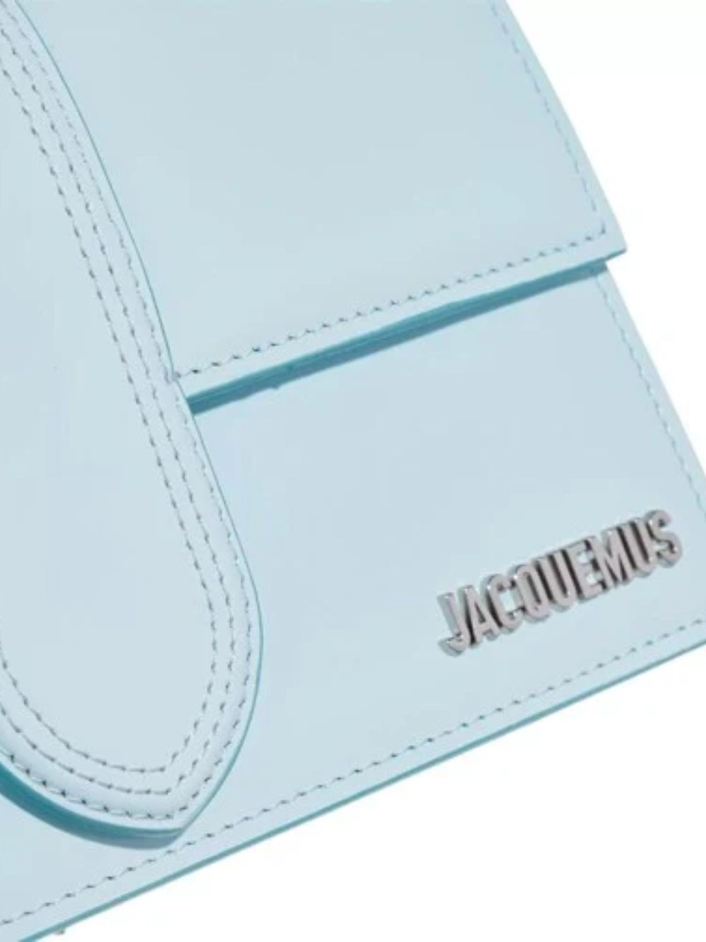 Jacquemus Pale blue Leather Le Grand Bambino Handbag | Regal Royce