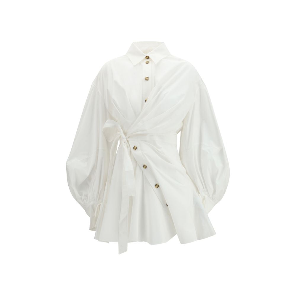 Zimmermann White Cotton Casual Dress | Regal Royce