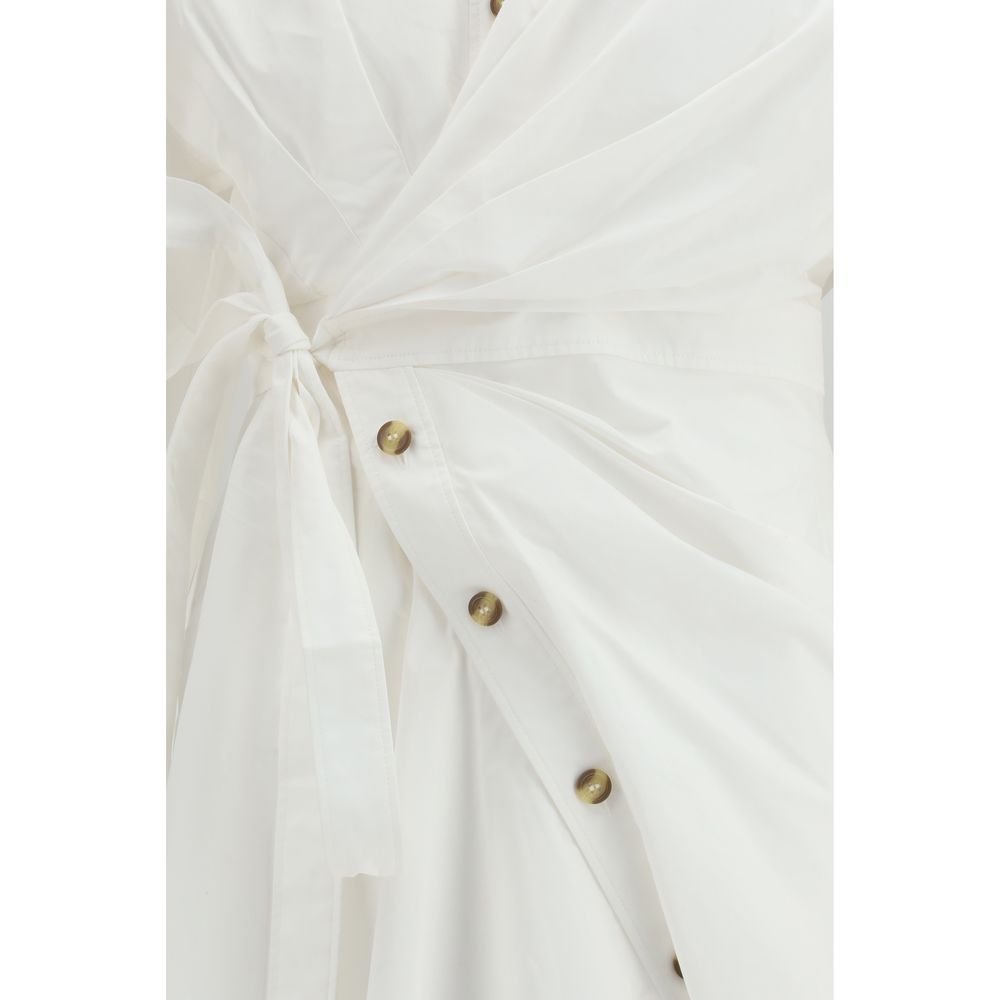 Zimmermann White Cotton Casual Dress | Regal Royce