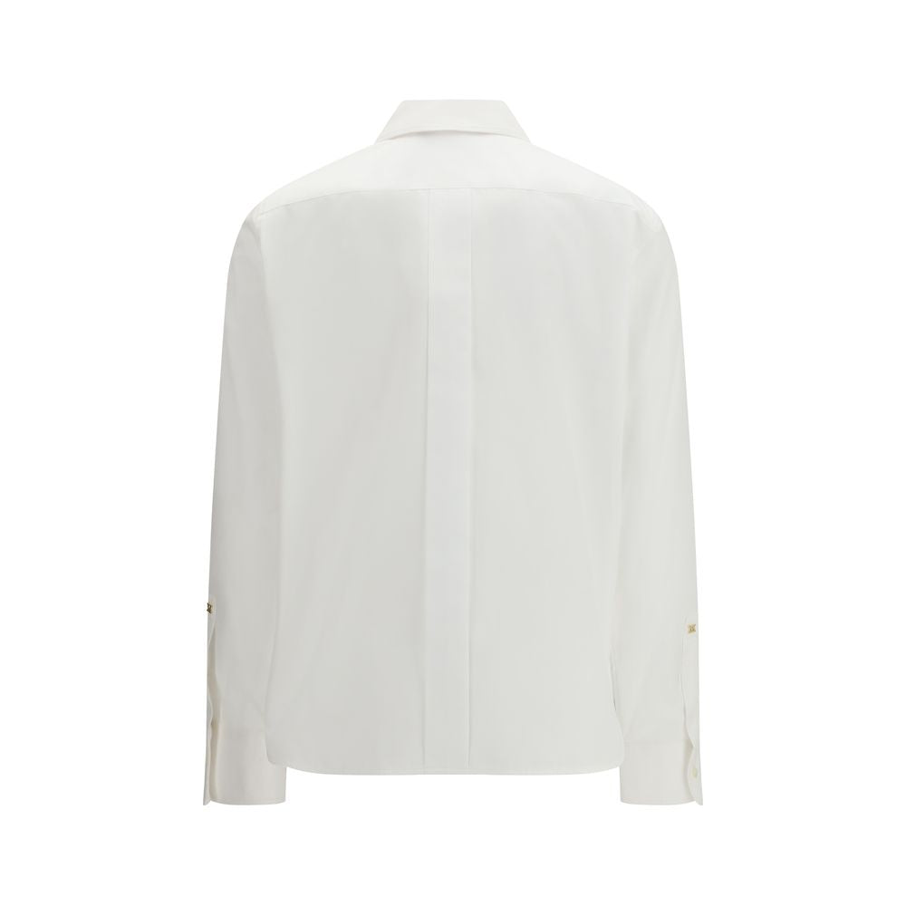 Max Mara White Cotton Dress Shirt | Regal Royce
