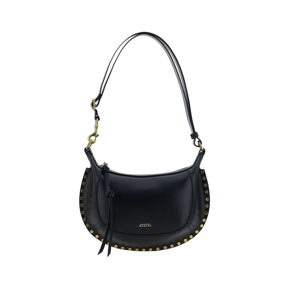 Isabel Marant Black Calf Leather Bos Taurus Shoulder Bag | Regal Royce