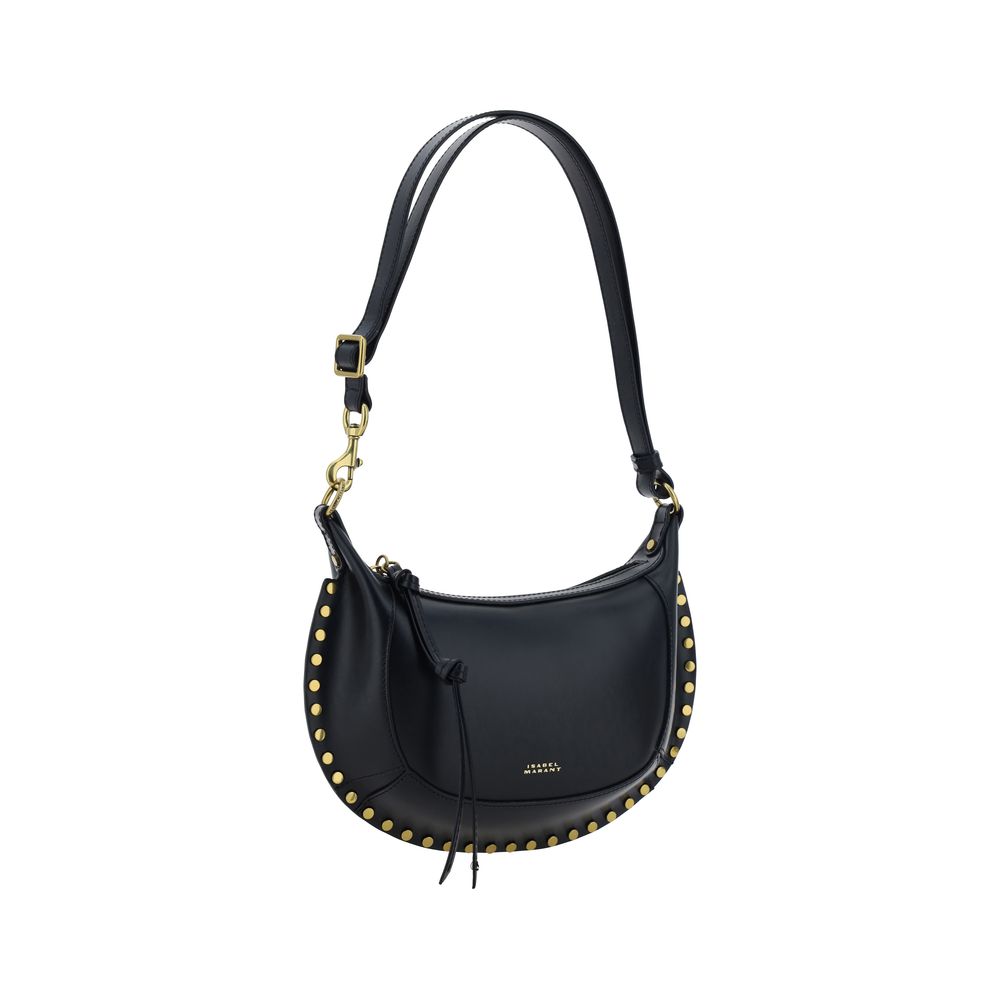 Isabel Marant Black Calf Leather Bos Taurus Shoulder Bag | Regal Royce