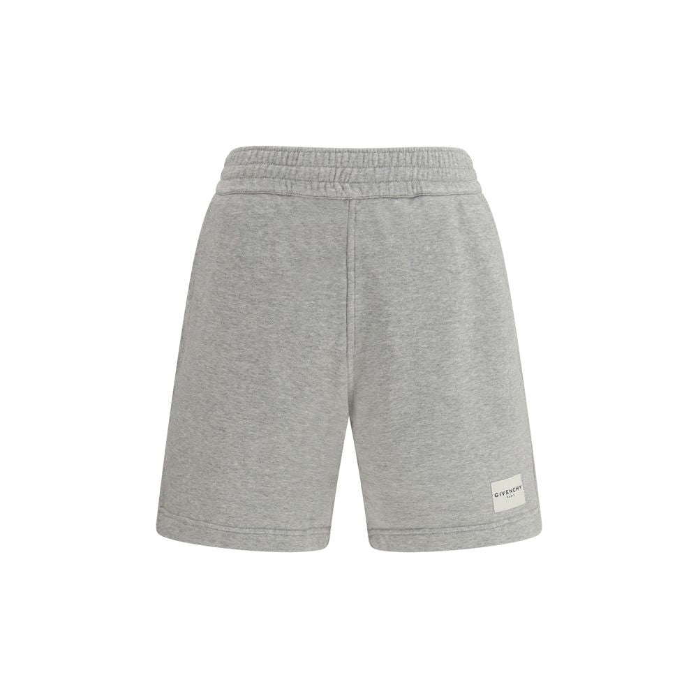 Givenchy Gray Cotton Bermuda Shorts | Regal Royce