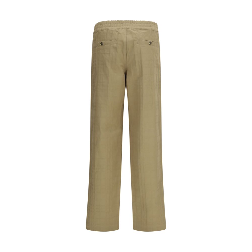 Burberry Beige Cotton Casual Pants | Regal Royce
