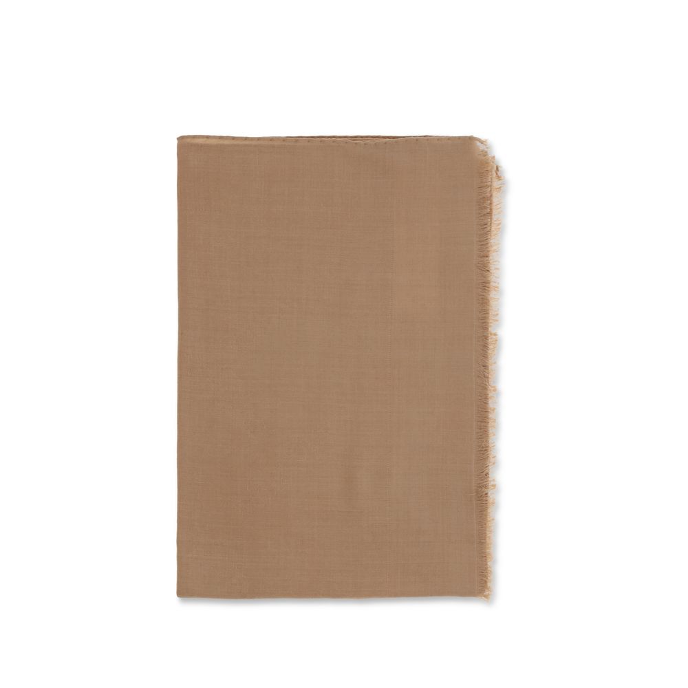 Max Mara Beige Silk Scarf | Regal Royce