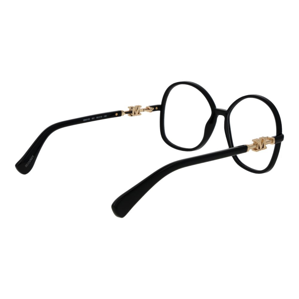 Max Mara Black Plastic Glasses (Frames) | Regal Royce