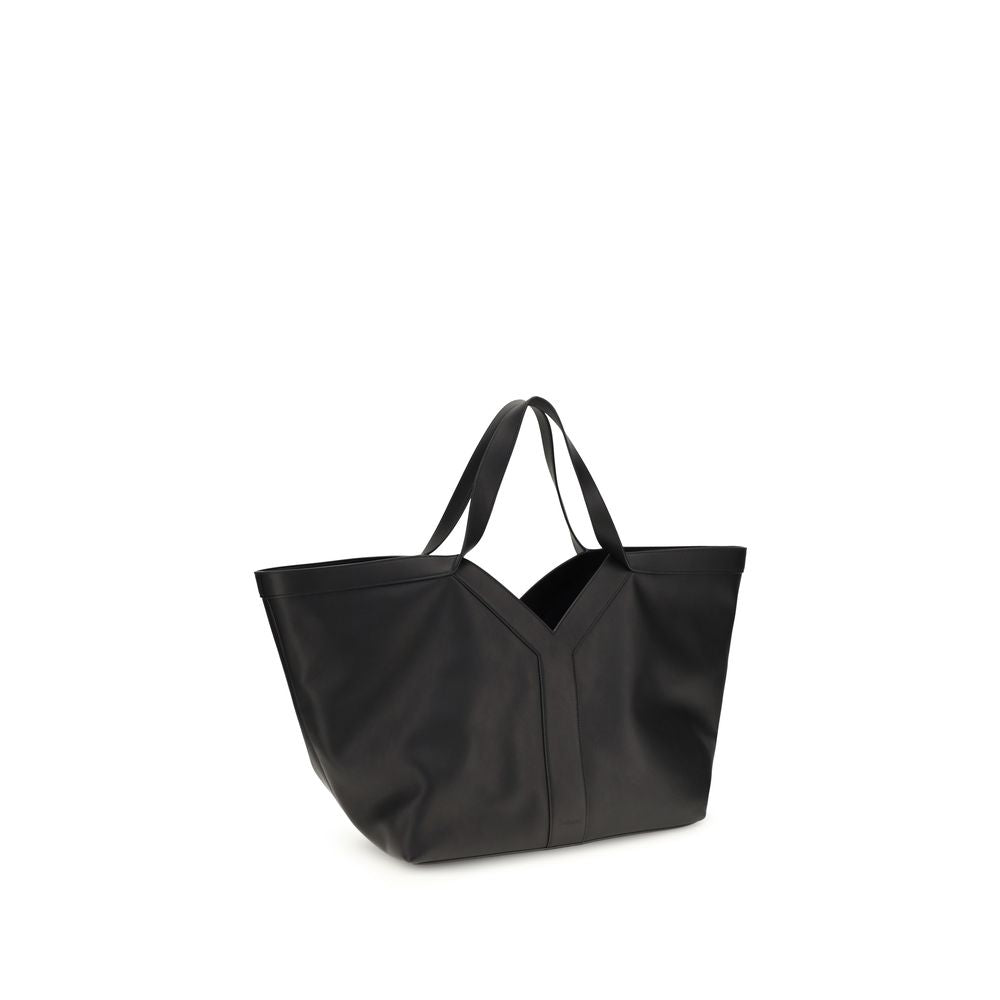 Saint Laurent Black Calf Leather Bos Taurus Shoulder Bag | Regal Royce