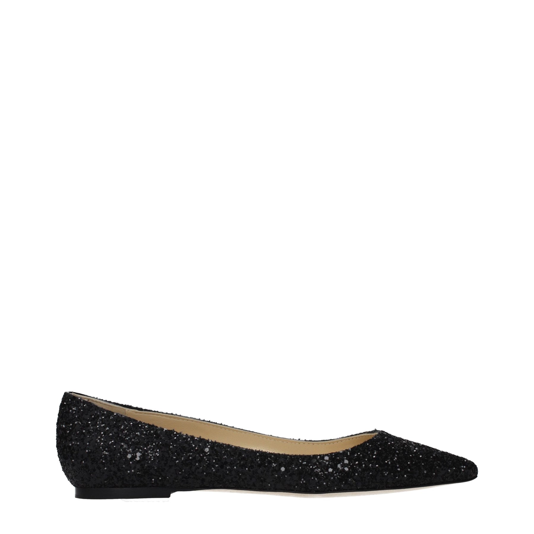 Jimmy Choo Black Plastic Ballet Flats | Regal Royce