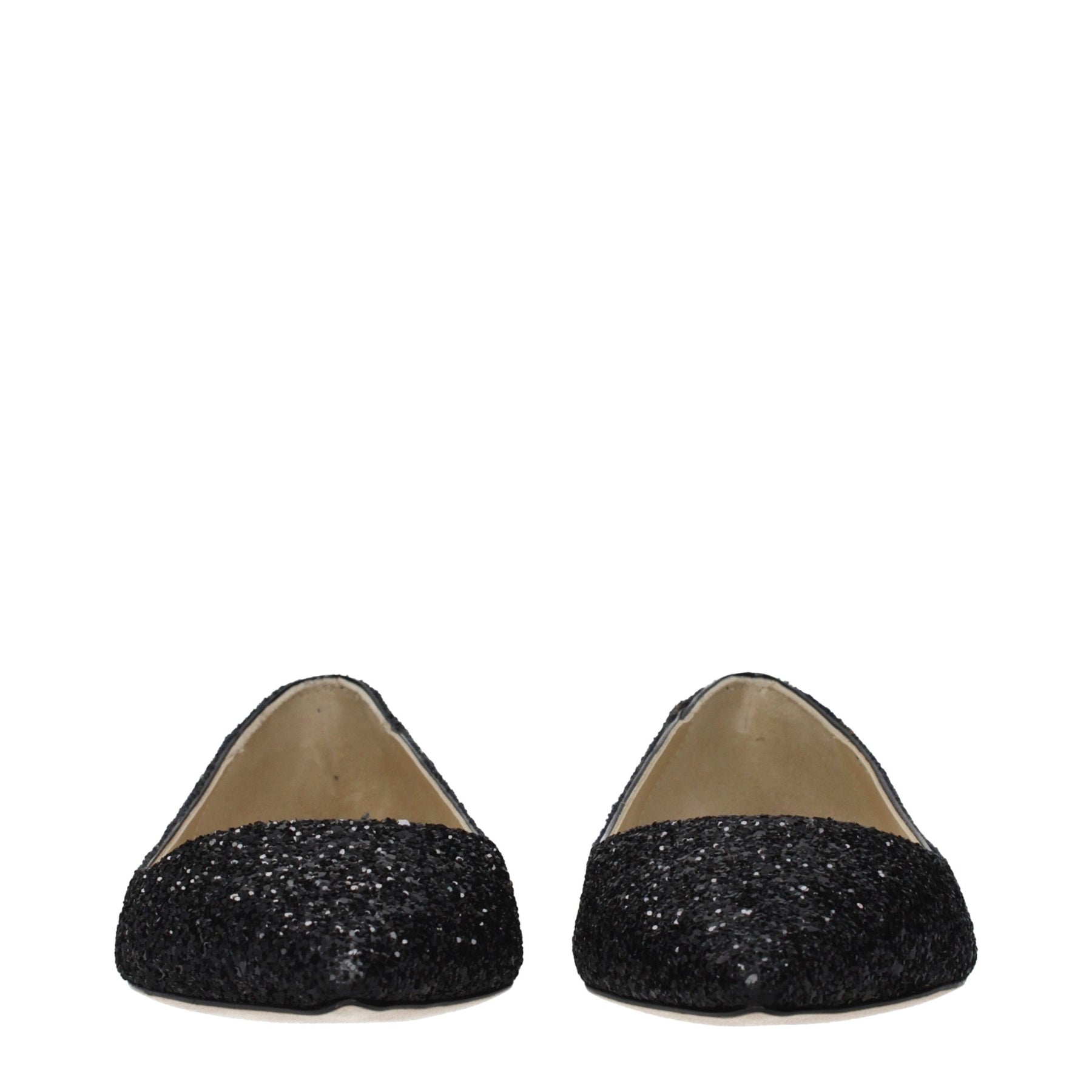 Jimmy Choo Black Plastic Ballet Flats | Regal Royce