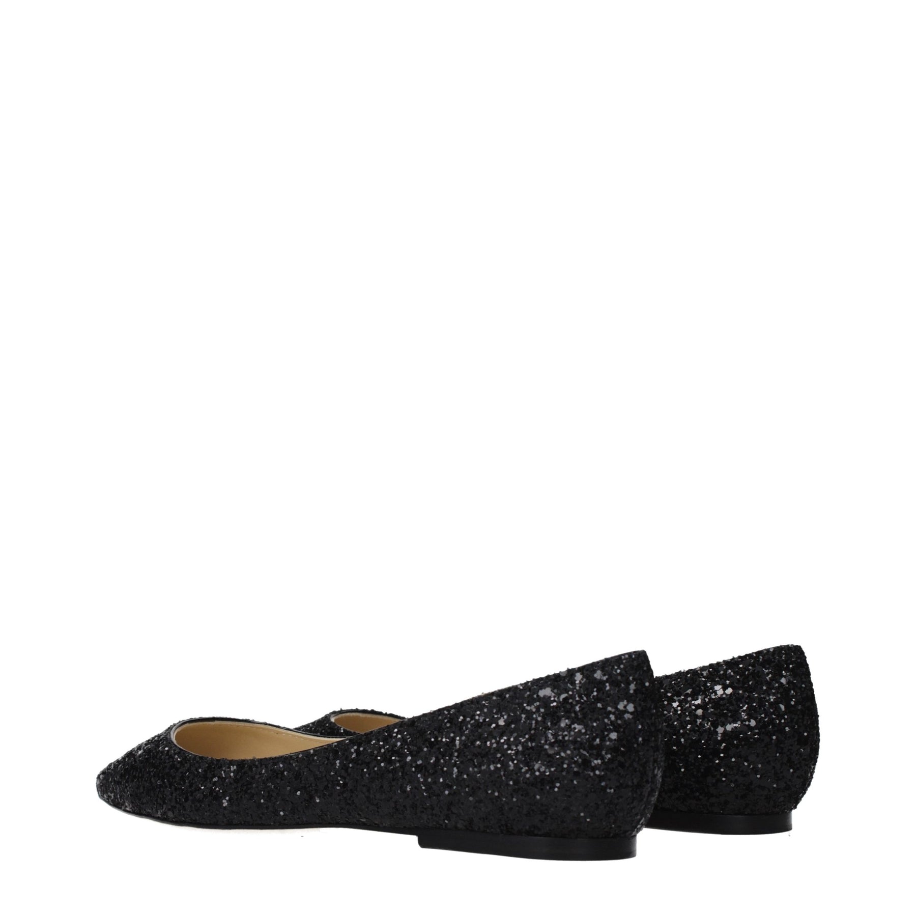 Jimmy Choo Black Plastic Ballet Flats | Regal Royce