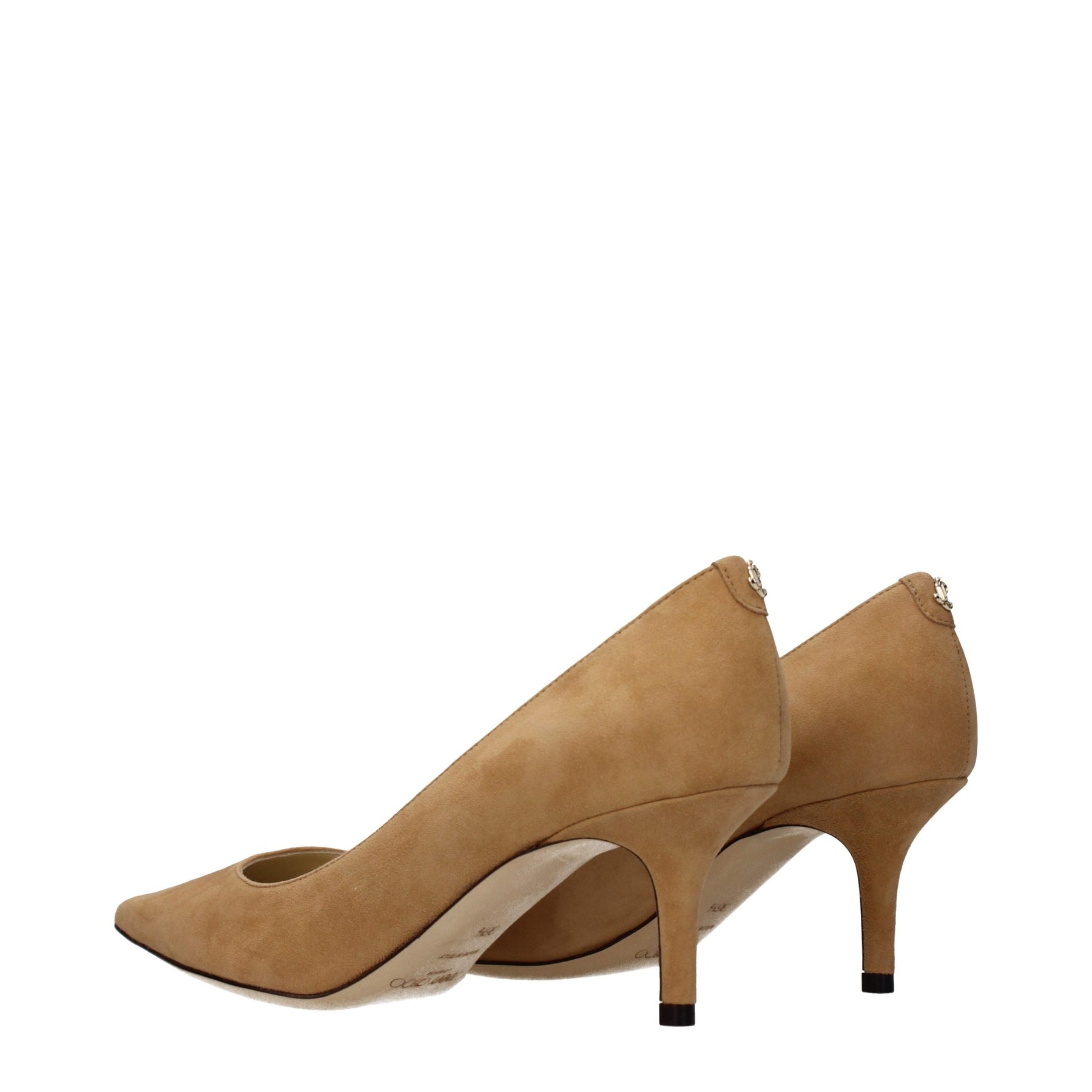 Jimmy Choo Brown Leather Mid Heel Pumps | Regal Royce
