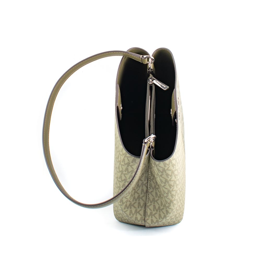 Michael Kors Bicolor Canvas Shoulder Bag | Regal Royce